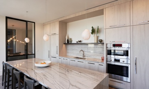 resident kitchen with appliances