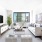 living room with large open spaces and excellent lighting